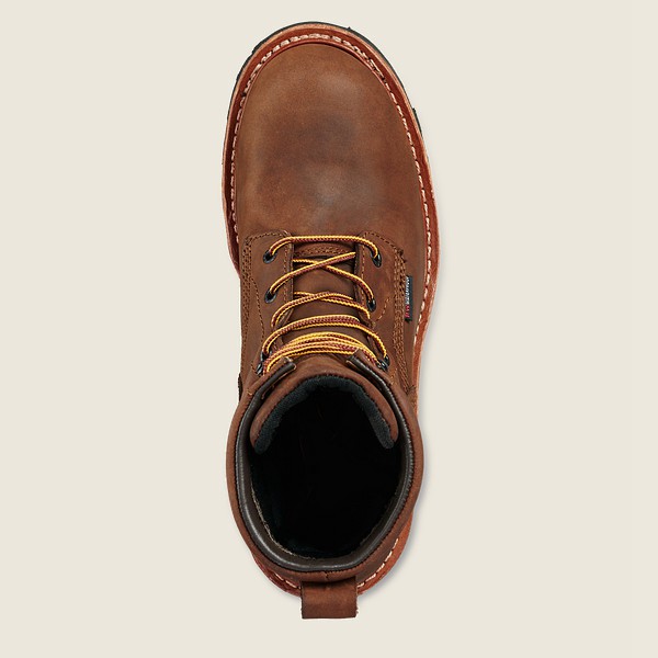 Botas de Seguridad Red Wing Hombre Marrom - Loggermax - 9-Inch Waterproof Toe - 913-EYOSIX